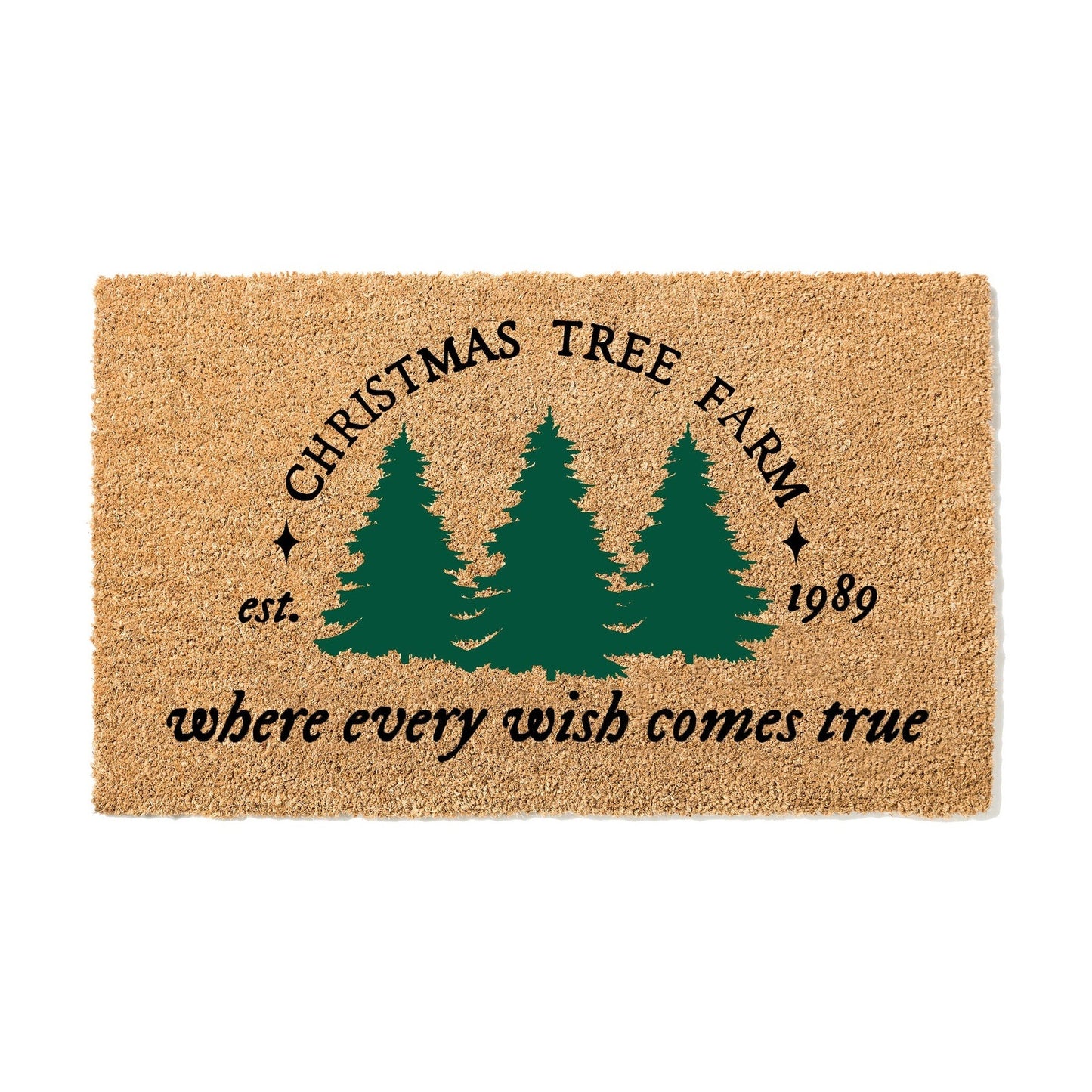Christmas Tree Farm Holiday Swiftie Doormat
