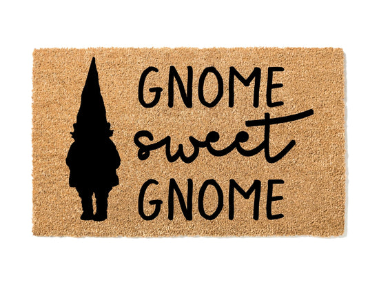 Load image into Gallery viewer, Gnome Sweet Gnome Doormat
