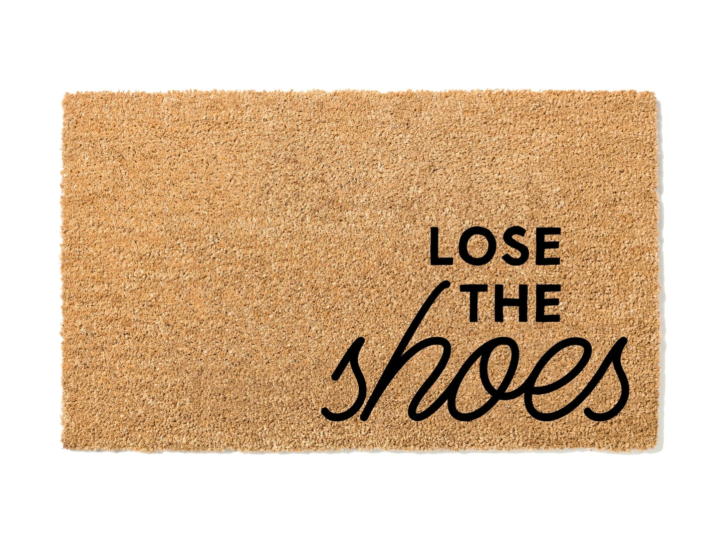 Load image into Gallery viewer, Lose the Shoes Doormat
