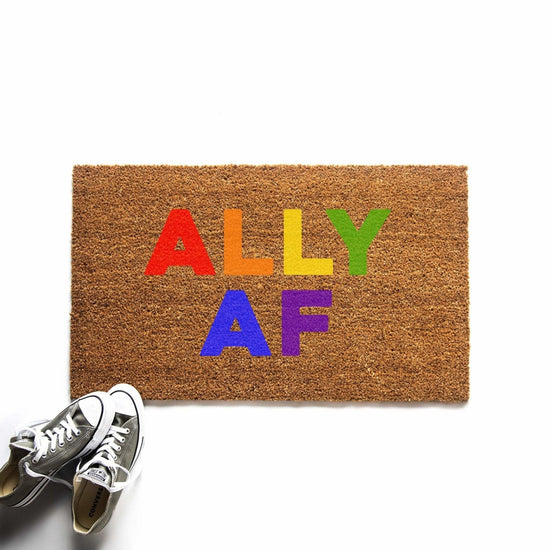 Ally AF Pride Rainbow Doormat