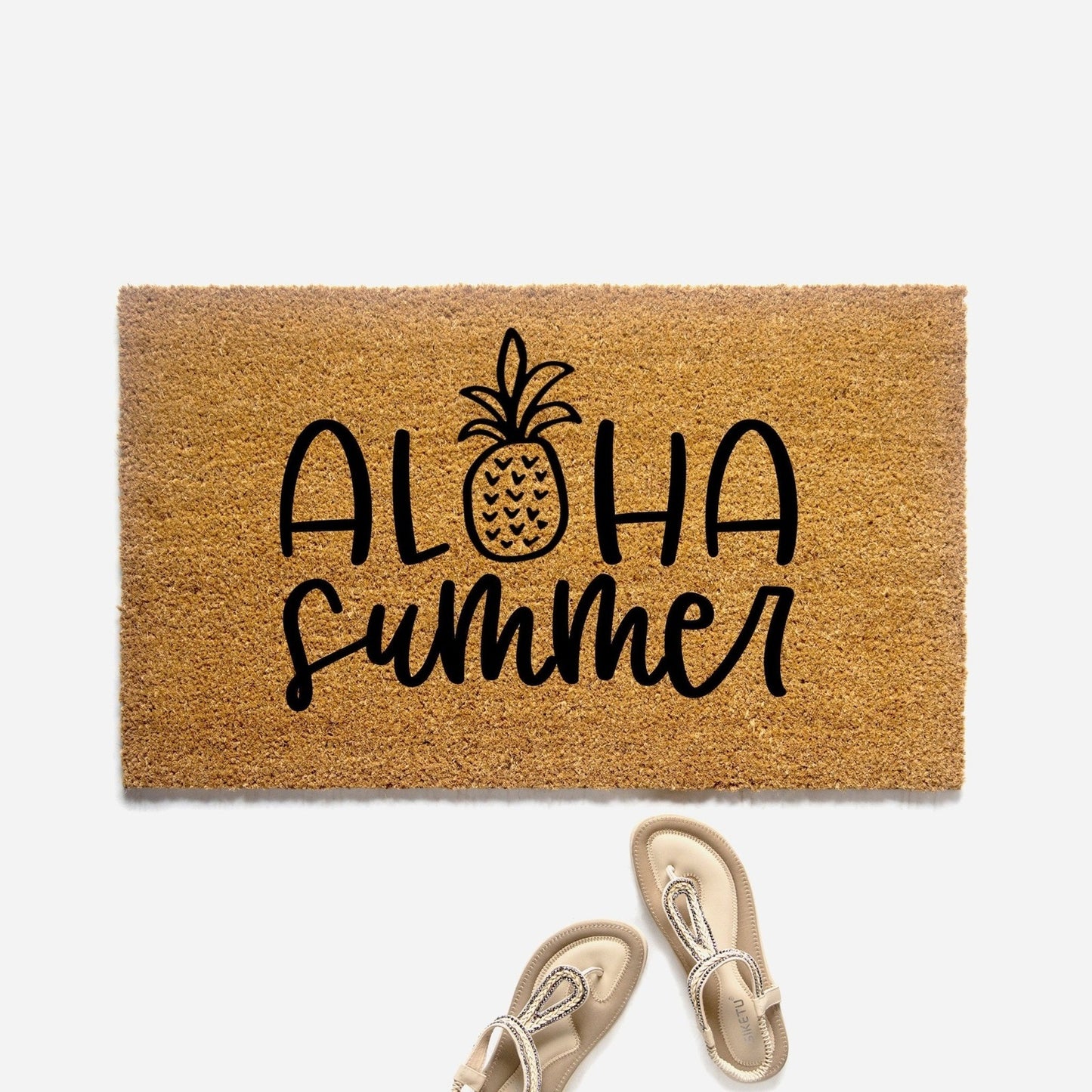Load image into Gallery viewer, Aloha Summer Pineapple Doormat
