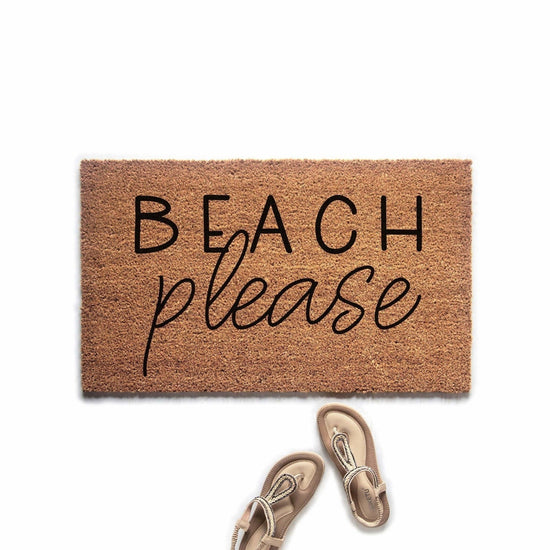 Beach Please Doormat