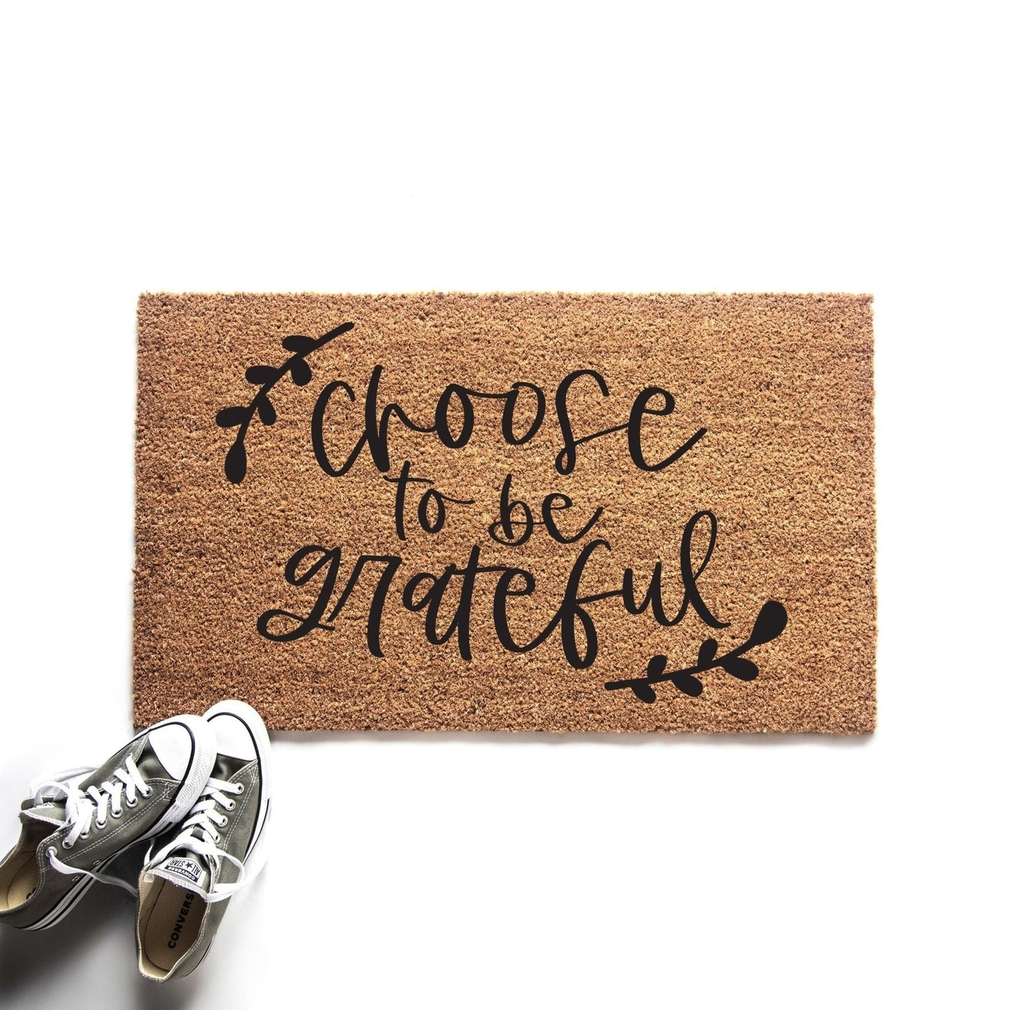 Choose to be Grateful Thanksgiving Doormat