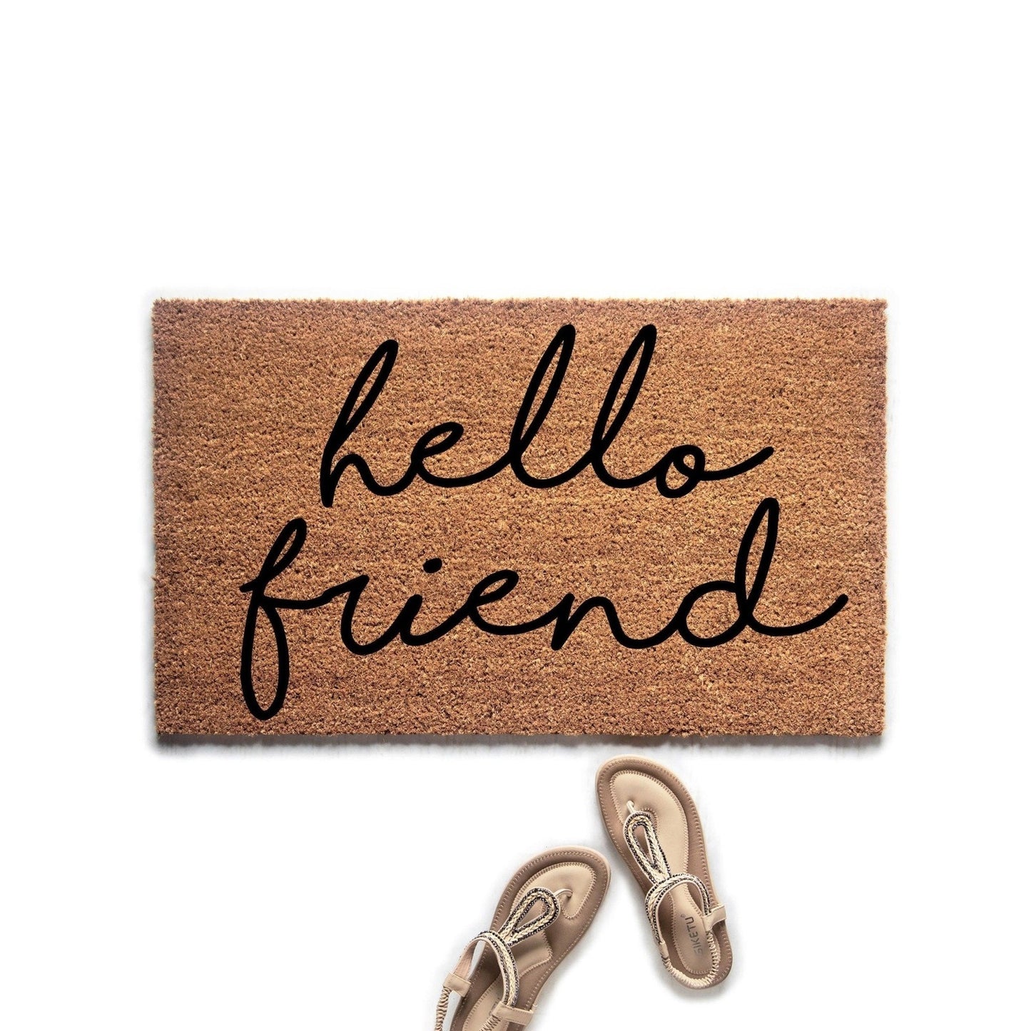 Hello Friend Doormat