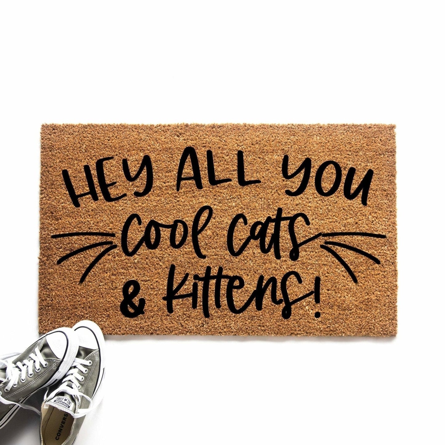Hey All You Cool Cats and Kittens Doormat