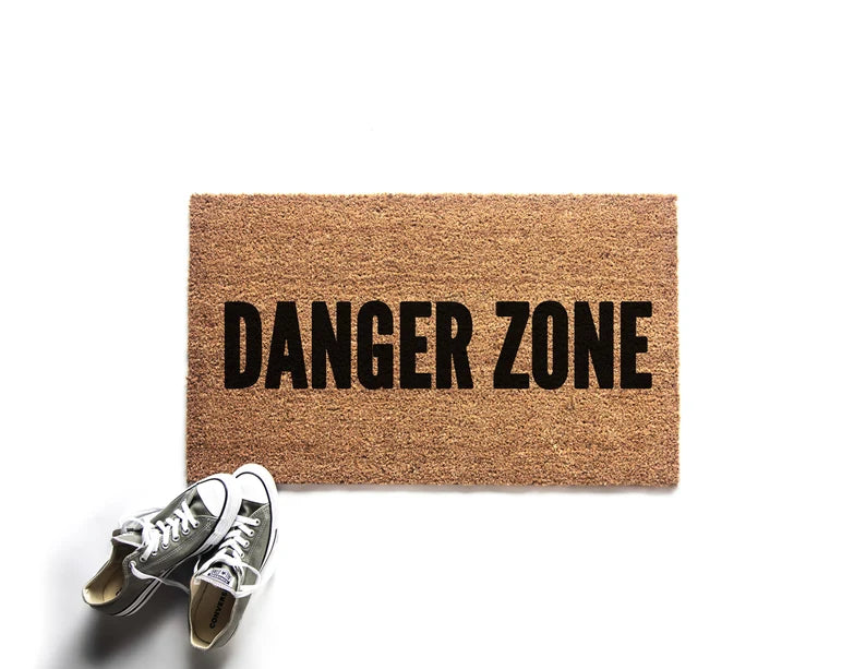 Danger Zone Doormat