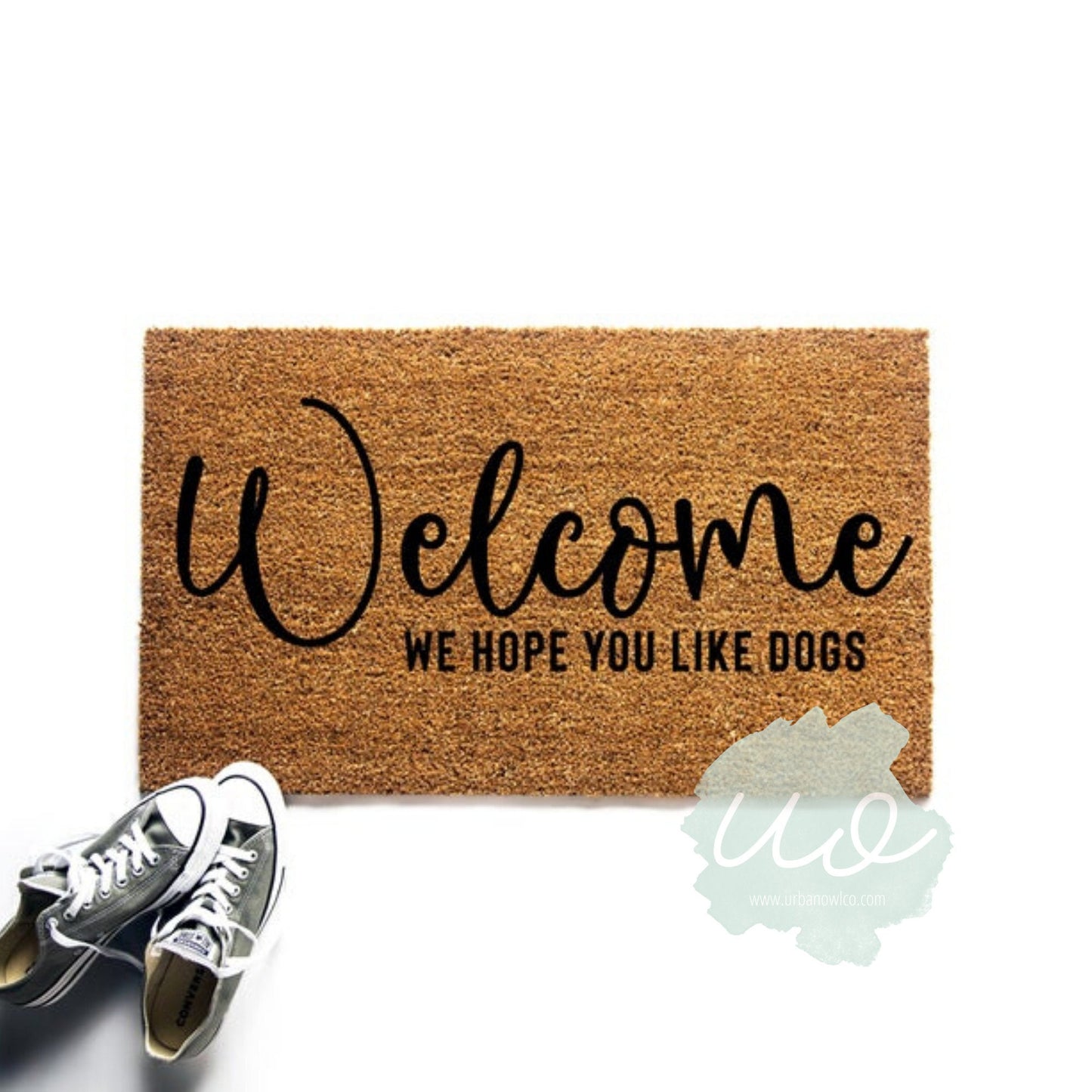 Welcome We Hope You Like Dogs Doormat