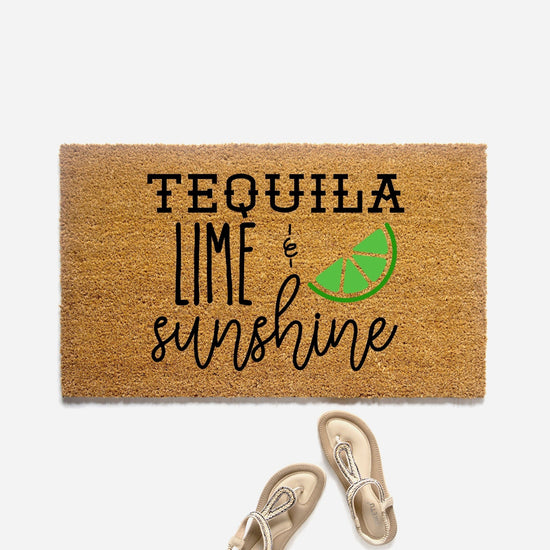 Tequila Lime and Sunshine Doormat
