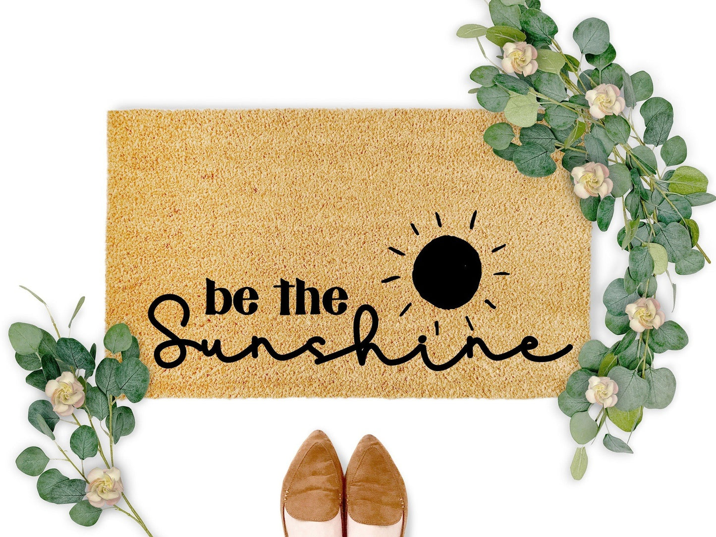 Load image into Gallery viewer, Be the Sunshine Summer Doormat
