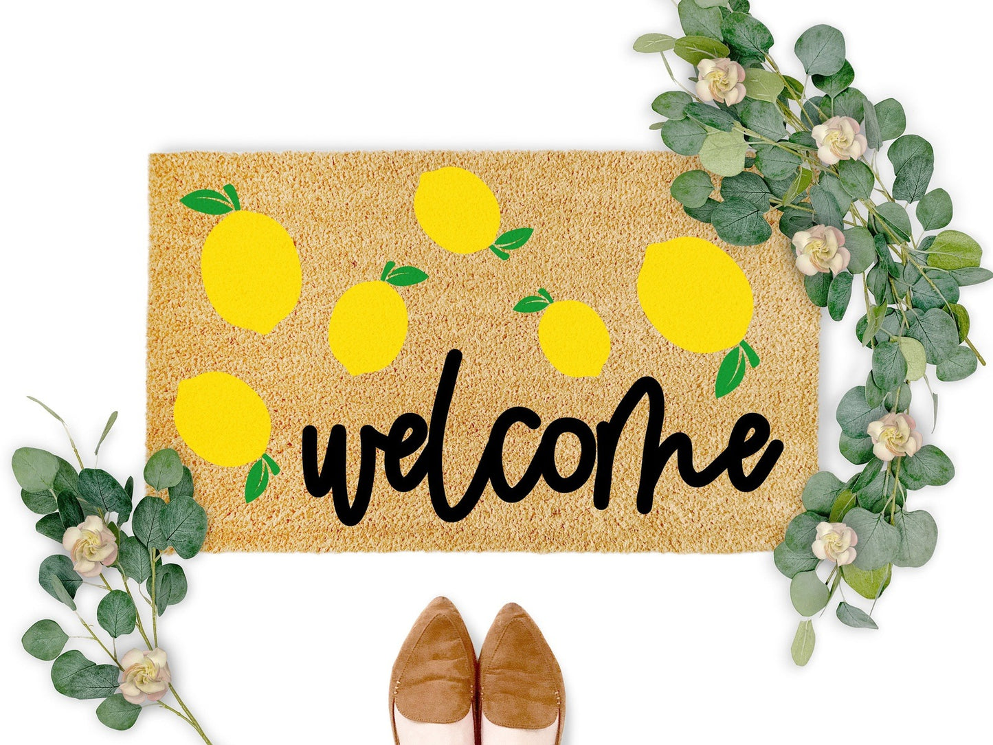 Welcome Lemon Doormat