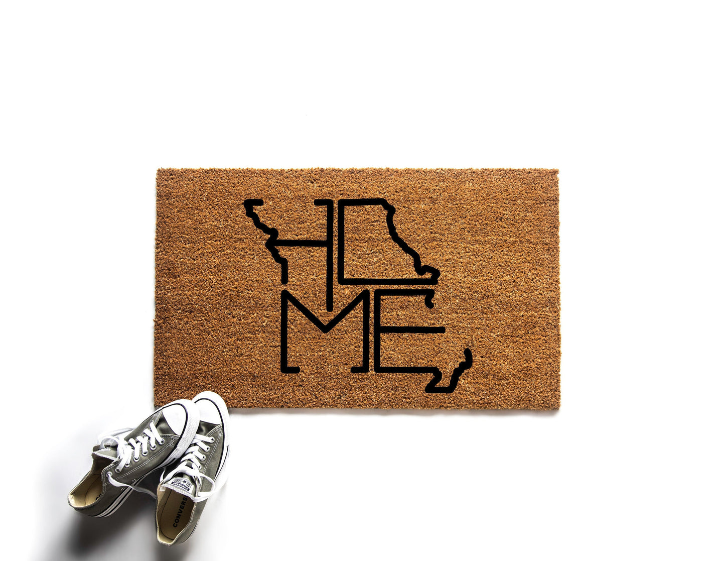 Load image into Gallery viewer, Missouri State Home Flint &amp;amp; Field Doormat
