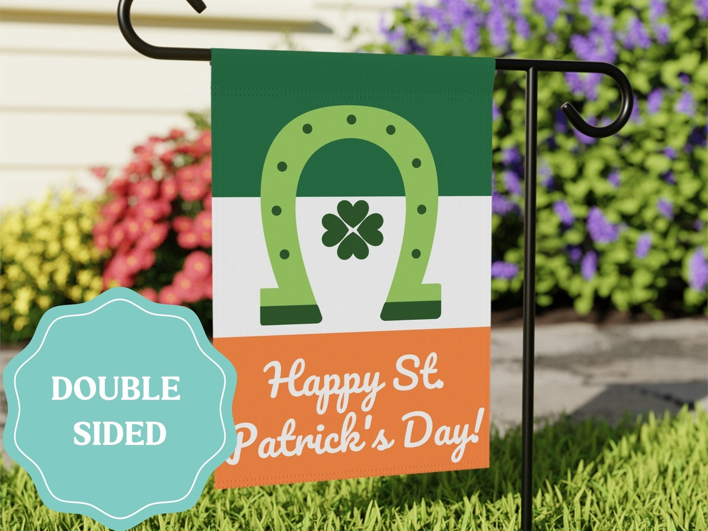St. Patrick's Day Garden Flag, Irish Sign