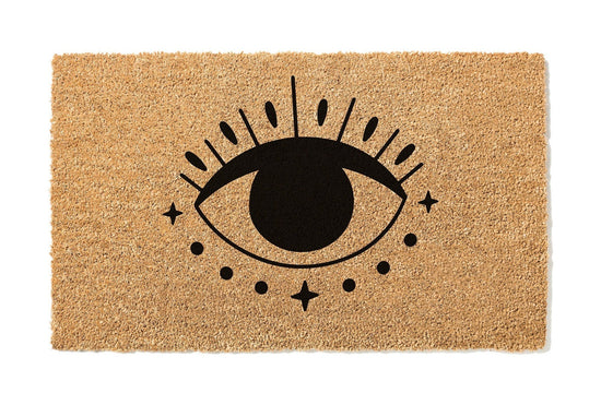 Evil Eye Protection Doormat