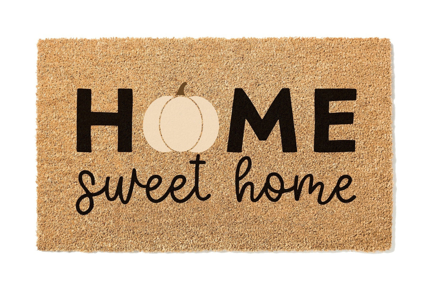 Home Sweet Home Fall Pumpkin Doormat