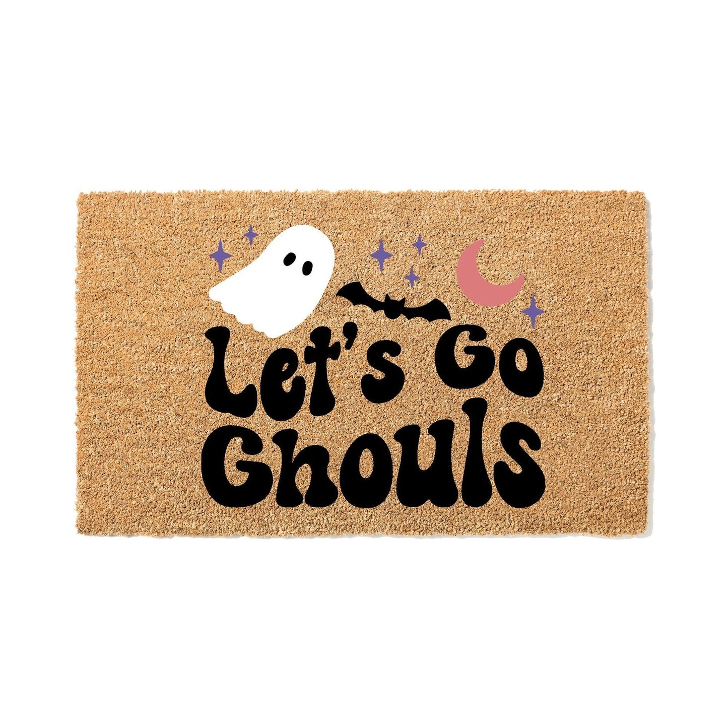 Let's Go Ghouls Halloween Doormat