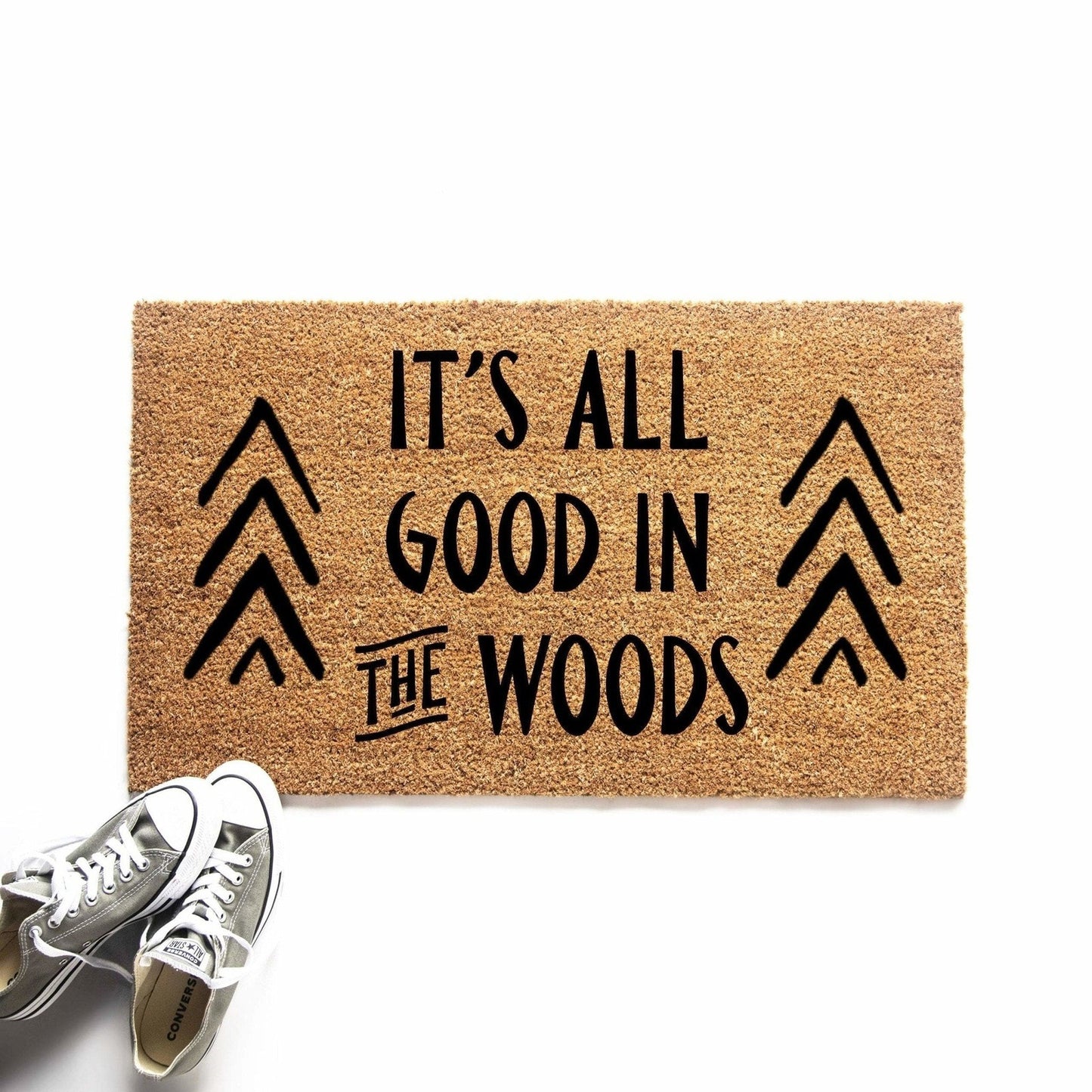 It's All Good in the Woods Doormat