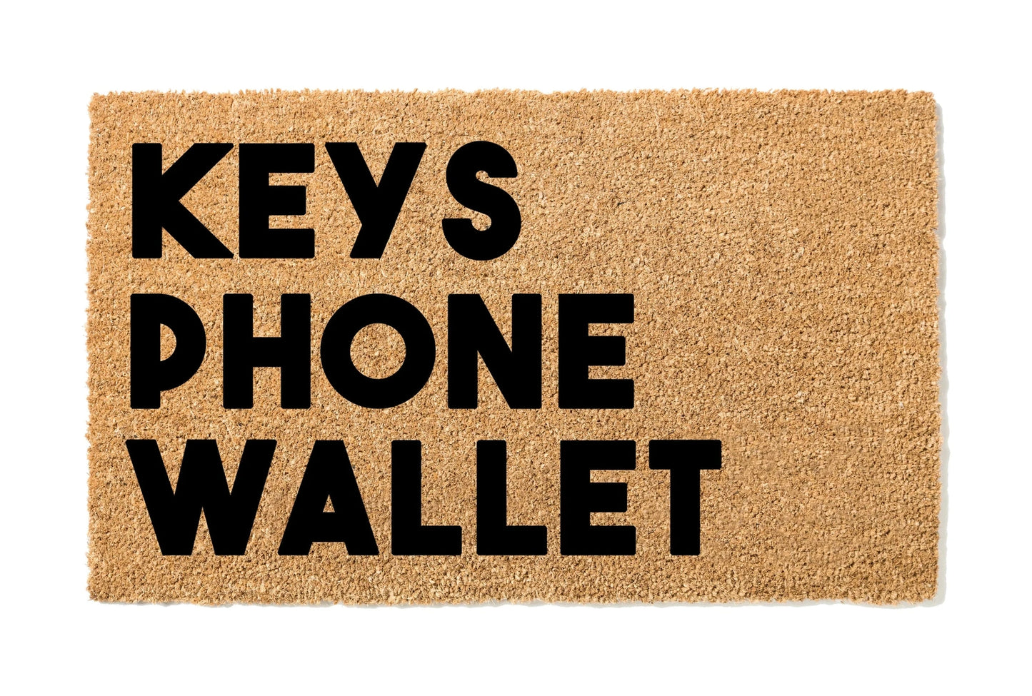Load image into Gallery viewer, Keys Phone Wallet Reminder Doormat

