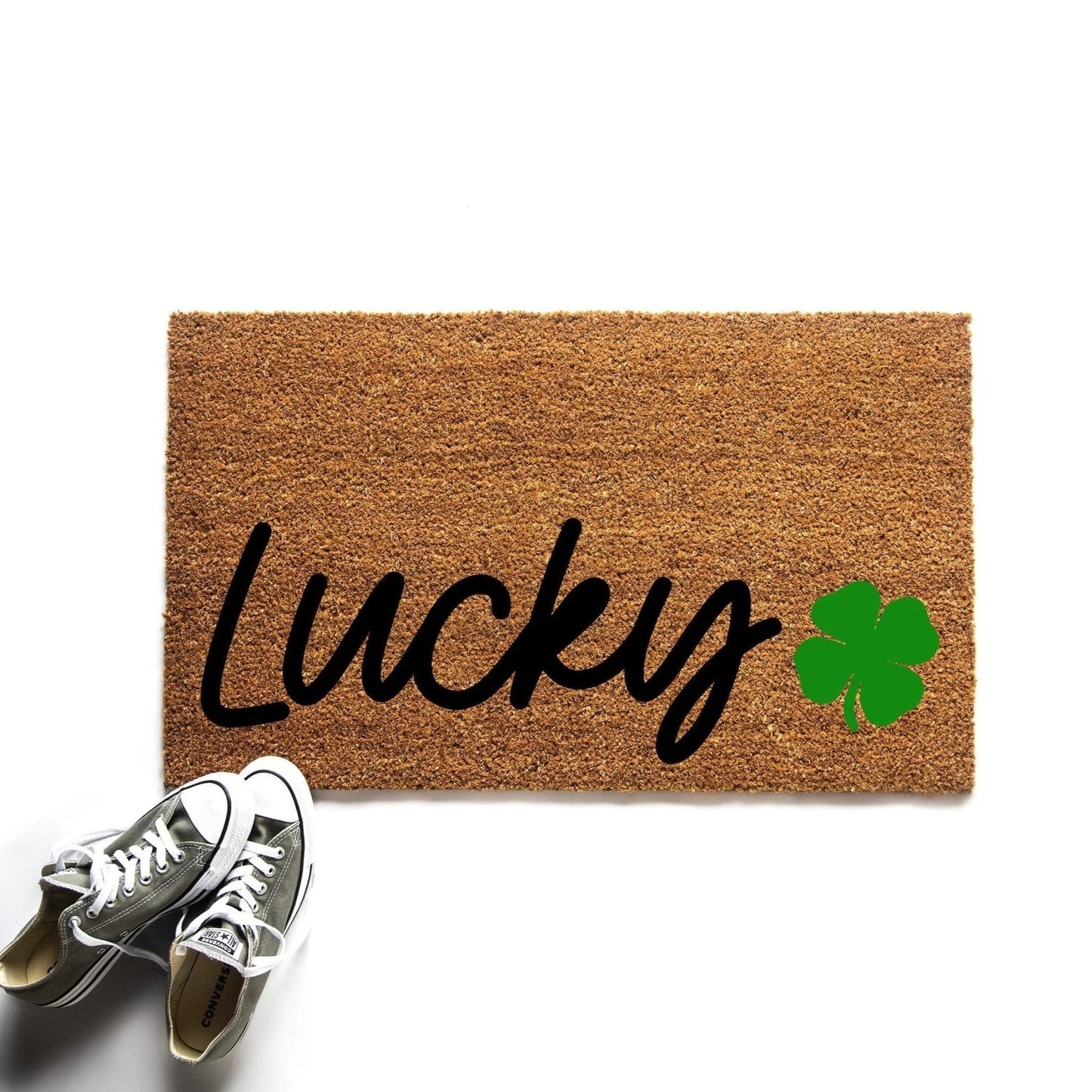 Lucky St. Patrick's Day Doormat