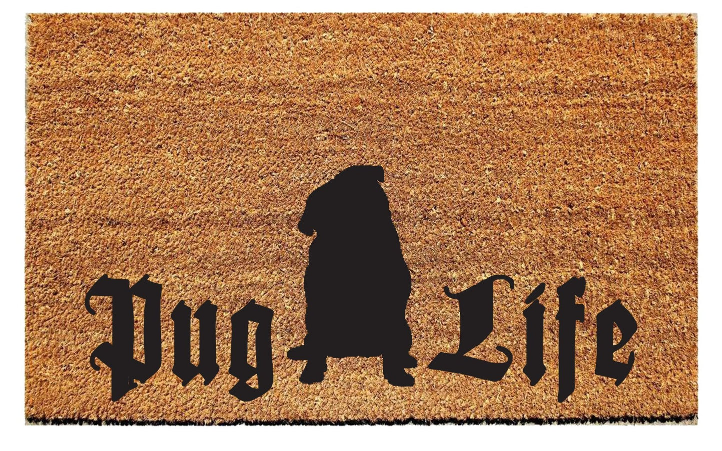Load image into Gallery viewer, Pug Life Doormat
