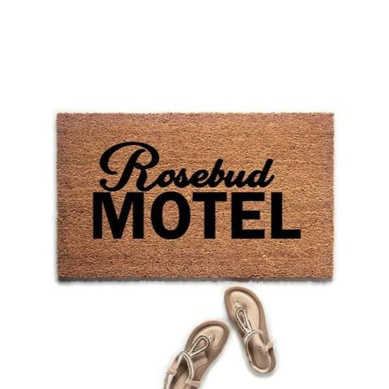 Rosebud Motel Doormat