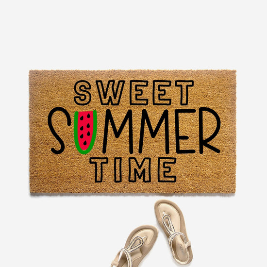 Load image into Gallery viewer, Sweet Summer Time Watermelon Doormat
