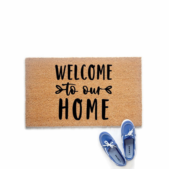 Load image into Gallery viewer, Welcome to Our Home Doormat
