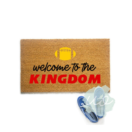 Welcome to the Kingdom Kansas City Football Doormat