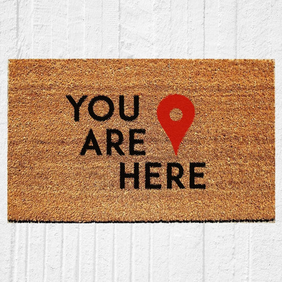 Load image into Gallery viewer, You Are Here Doormat

